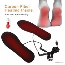 !!!! LIVRAISON OFFERTE !!!! Semelles Chauffantes T40 à T44 Réf 69