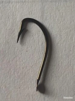 1000 Hameçon N 10 Palette Ref 515 Forgé Bronzé Droit Tige Moyenne Peche Carnassier Mustad