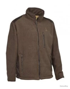 Blouson De Chasse Polaire Presly Marron Verney Carron