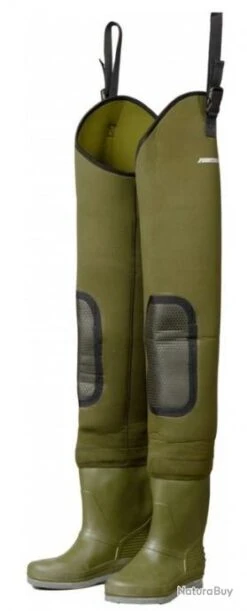 CUISSARDES FIGHTER PRO + NEOPRENE SEMELLES FEUTRE 40/41