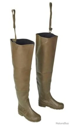 CUISSARDES CAOUTCHOUC NATUREL DOUBLEES NEO/JERSEY SEMELLES CRANTEES 36/37