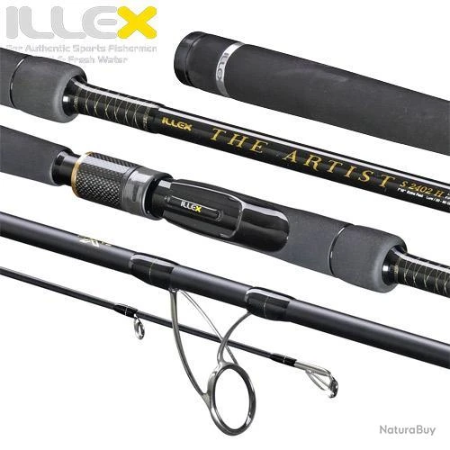 Canne Illex The Artist X5 S 2402 H Dark Witch 2.40m 20-80g 3 Canne Illex The Artist X5 S 2402 H Dark Witch 2.40m 20-80g