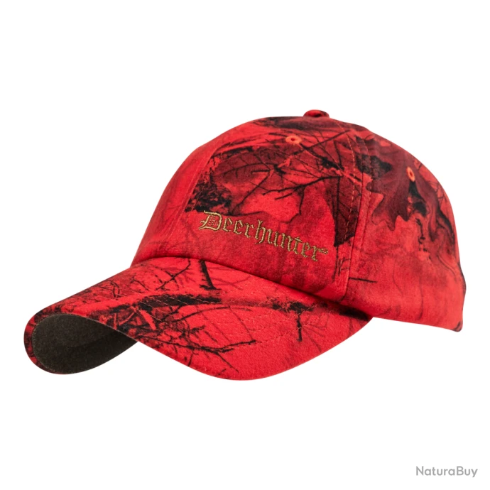Casquette De Chasse Deerhunter Ram Camo Rouge 3 Casquette De Chasse Deerhunter Ram Camo Rouge