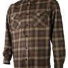 Chemise Polaire Carreaux Treeland Marron -Matériel De Pêche 00001 Chemise Polaire Carreaux Treeland Marron M