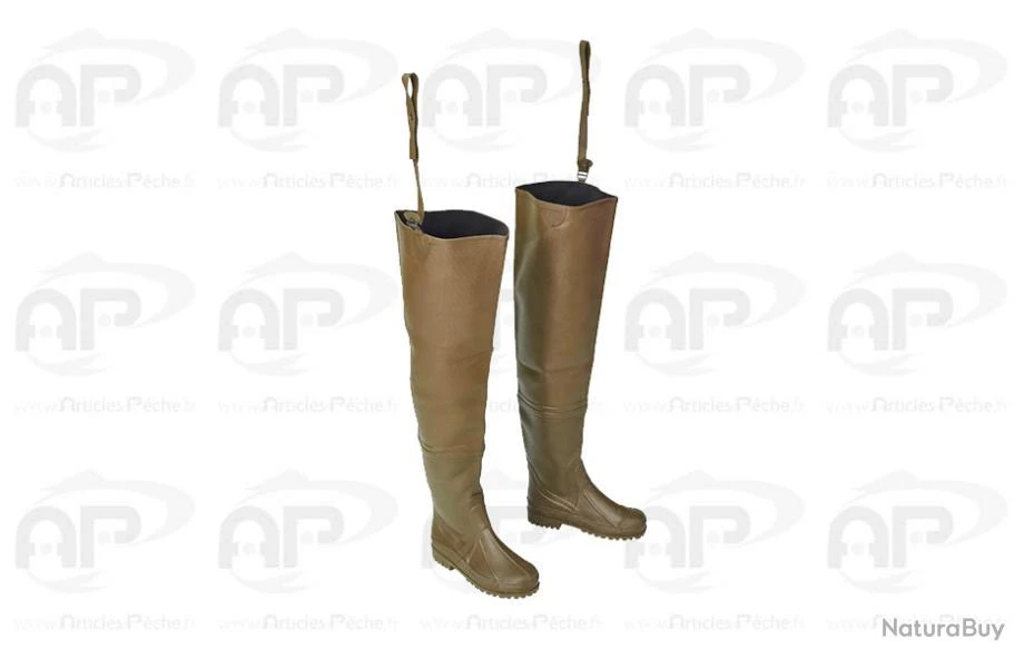 Cuissardes Garbolino Caoutchouc Naturel Doublées Neo Jersey 40/41 3 Cuissardes Garbolino Caoutchouc Naturel Doublées Neo Jersey 40/41