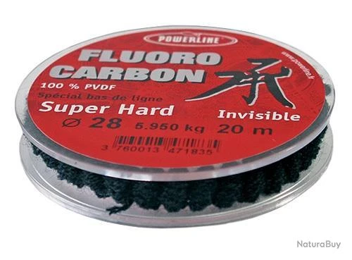 FIL FLUORO CARBON HARD 50M 0.30mm / 6.8kg 3 FIL FLUORO CARBON HARD 50M 0.30mm / 6.8kg