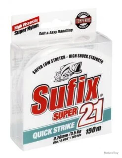 Fluorocarbone Sufix Super 21 Clear 150m Ø 30/100
