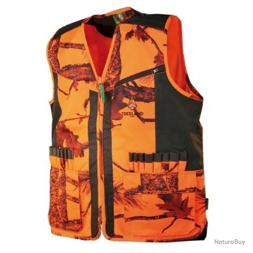 GILET SOMLYS CAMOUFLAGE ORANGE 3 GILET SOMLYS CAMOUFLAGE ORANGE