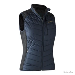 Gilet Doudoune Sans Manches Femme Deerhunter Caroline Dark Blue
