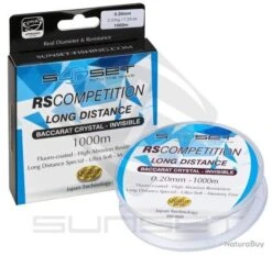 Nylons Sunset RS Compétition - Long Distance - Baccarat Crystal - 1000 M - 0.20 Mm / 3.30 Kg