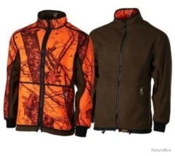 PROMO ! Veste Polaire Powerfleece Réversible Browning Taille 3XL