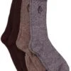 Pack 3 Chaussettes Somlys 060 Confort Hunting - 44 -Matériel De Pêche 00001 Pack 3 chaussettes Somlys 060 Confort Hunting 44