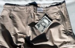 Pantalon Largeot Moleskine à Passants Le Laboureur Ecru Entrejambe 76 Cm