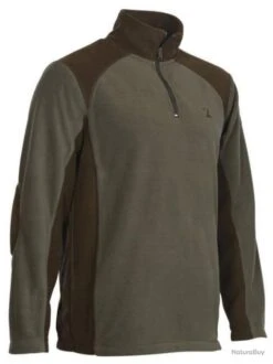 Pull Polaire Kaki PERCUSSION