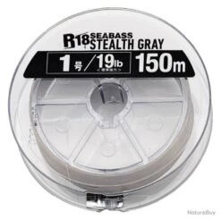 Seaguar R18 Seabass Stealth Gray PE X8 19lb 150m
