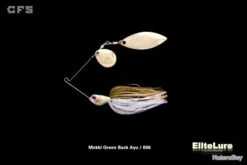 Spinnerbait Elitelure CFS Colorado Willow 10g 10g 06 - Mekki Green Back Ayu