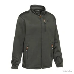 Sweat Shirt Zippé Percussion Kaki - Taille 2XL