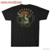 T Shirt Grundens Mermaid SS Black -Matériel De Pêche 00001 T shirt Grundens Mermaid SS Black M