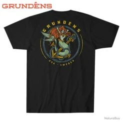 T Shirt Grundens Mermaid SS Black