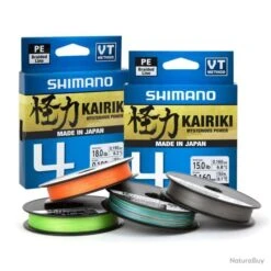 Tresse Shimano Kairiki 4 300m Orange 16/100