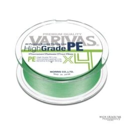 Tresse Varivas High Grade PE X4 Bleu Ou Vert 150m Vert PE 0,6