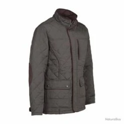 VESTE APRES CHASSE PERCUSSION STALLION MARRON - TAILLE L