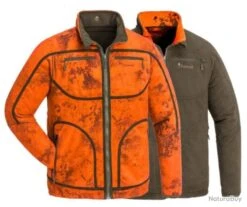 VESTE POLAIRE REVERSIBLE PINEWOOD RED DEER CAMOU