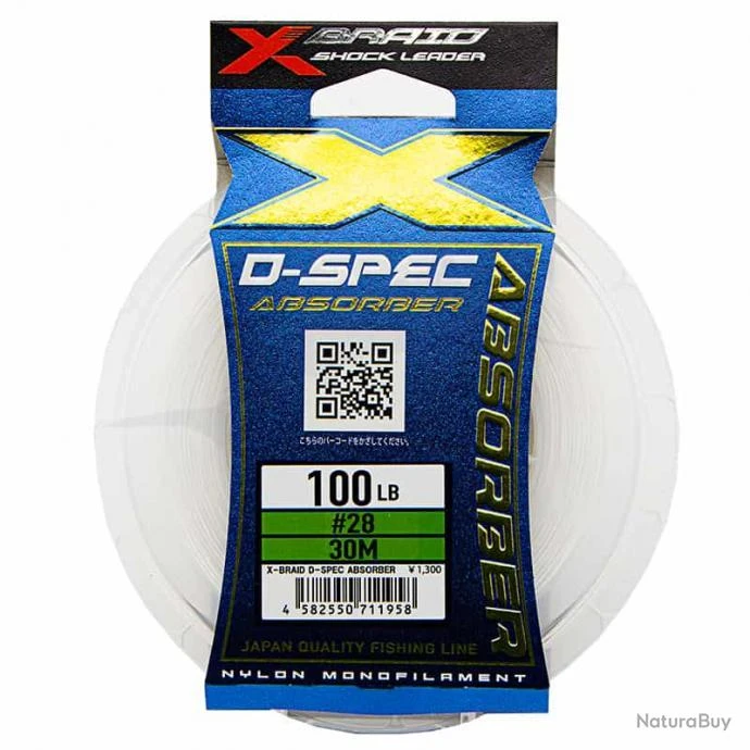 YGK X-Braid D-Spec Absorber 100lb 3 YGK X-Braid D-Spec Absorber 100lb