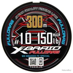 YGK X-Braid X002 Full Drag X8 150lb