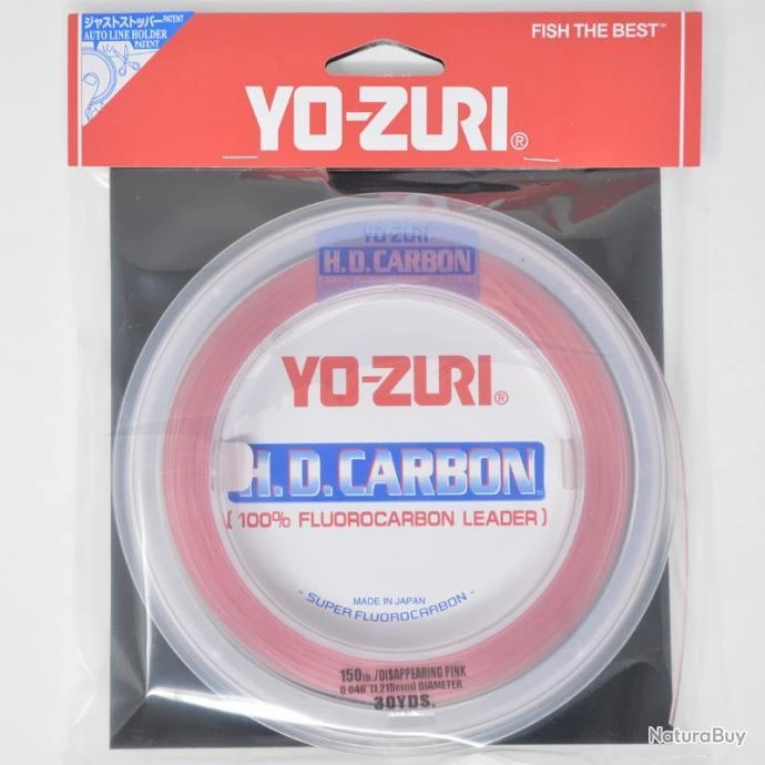 Yo-Zuri Fluorocarbon H.D. Carbon Rose 150lb 3 Yo-Zuri Fluorocarbon H.D. Carbon Rose 150lb