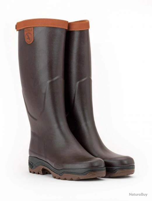 BOTTE AIGLE DOUBLEE CUIR PARCOURS® 2 SIGNATURE CLASSIC 4 BOTTE AIGLE DOUBLEE CUIR PARCOURS® 2 SIGNATURE CLASSIC – Image 2