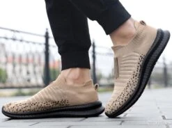 Basket Légère Et Respirante Sans Lacets FACTORY Beige -Matériel De Pêche 00002 Basket legere et respirante sans lacets FACTORY beige