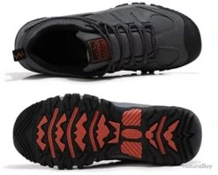 Chaussures De Randonnée Respirantes Gris Foncé - Livraison Gratuite Et Rapide -Matériel De Pêche 00002 Chaussures de randonnee respirantes gris fonce Livraison gratuite et rapide