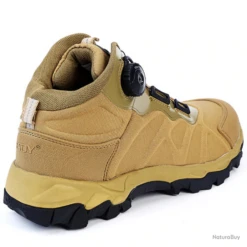 Chaussures Montantes, Fermeture Boa, Beige Camel, Taille De 39 à 44. -Matériel De Pêche 00002 Chaussures montantes fermeture boa beige camel taille de 39 a 44