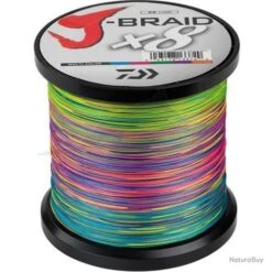 Daiwa Tresse J-Braid X 8 (1500m) 40lb Multicolore