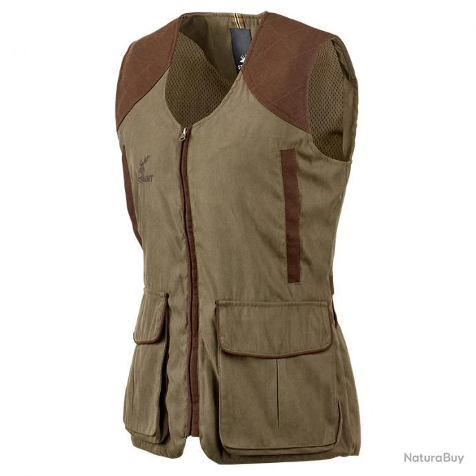 Gilet De Chasse Femme Kaki Milano Stagunt 4 Gilet De Chasse Femme Kaki Milano Stagunt – Image 2
