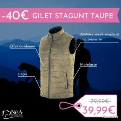 Gilet Matelassé Stagunt Buck Vest - Taupe GILET STAGUNT BUCK VEST TAUPE S 5 Gilet Matelassé Stagunt Buck Vest - Taupe GILET STAGUNT BUCK VEST TAUPE S -Matériel De Pêche 00002 Gilet matelasse Stagunt Buck Vest Taupe GILET STAGUNT BUCK VEST TAUPE S