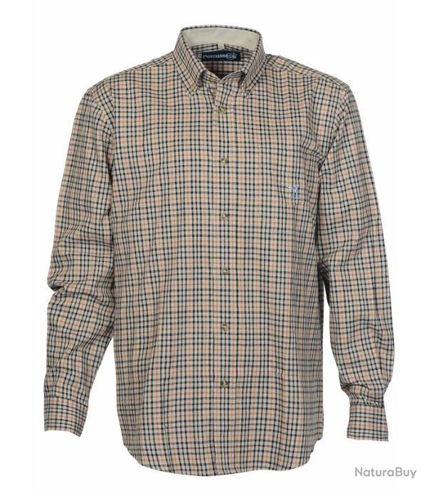 HANGAR33 CHEMISE PERCUSSION BEAUGENCY VERT/OCRE TAILLE M 4 HANGAR33 CHEMISE PERCUSSION BEAUGENCY VERT/OCRE TAILLE M – Image 2