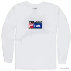 L Shirt Pelagic Deluxe Blanc