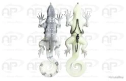 Lunkerhunt Skitter Lizard 21 G 13 Cm Albino Glow