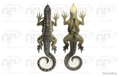 Lunkerhunt Skitter Lizard 21g 13 Cm Black Wood