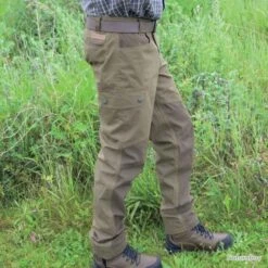 Pantalon De Chasse Percussion Imperlight Vert -Matériel De Pêche 00002 Pantalon de chasse Percussion Imperlight Vert 58
