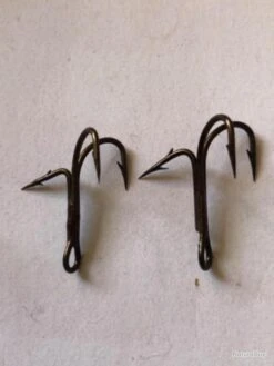 39 Hameçon Double N 4 IDEM Réf 9908 Bz Limerick Equerre 90 Degrés Avec Pic Pêche Carnassier Mustad -Matériel De Pêche 00003 39 hamecon double n 4 ref 9908 bz limerick equerre 90 degres avec pic peche carnassier vmc