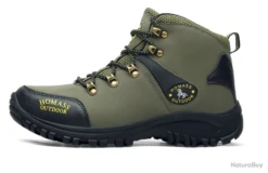 Chaussures Mixte, Chasse, Marche, Kaki, Tailles 38 à 44. 10 Chaussures Mixte, Chasse, Marche, Kaki, Tailles 38 à 44. -Matériel De Pêche 00003 Chaussures mixte chasse marche kaki tailles 38 a 44