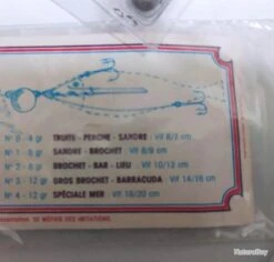 Lot De 16 Montures à Poisson Mort N°1 -Matériel De Pêche 00003 Lot de 16 montures a poisson mort n 1