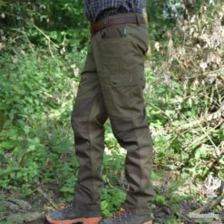Pantalon De Chasse Percussion Imperlight Vert -Matériel De Pêche 00003 Pantalon de chasse Percussion Imperlight Vert 58