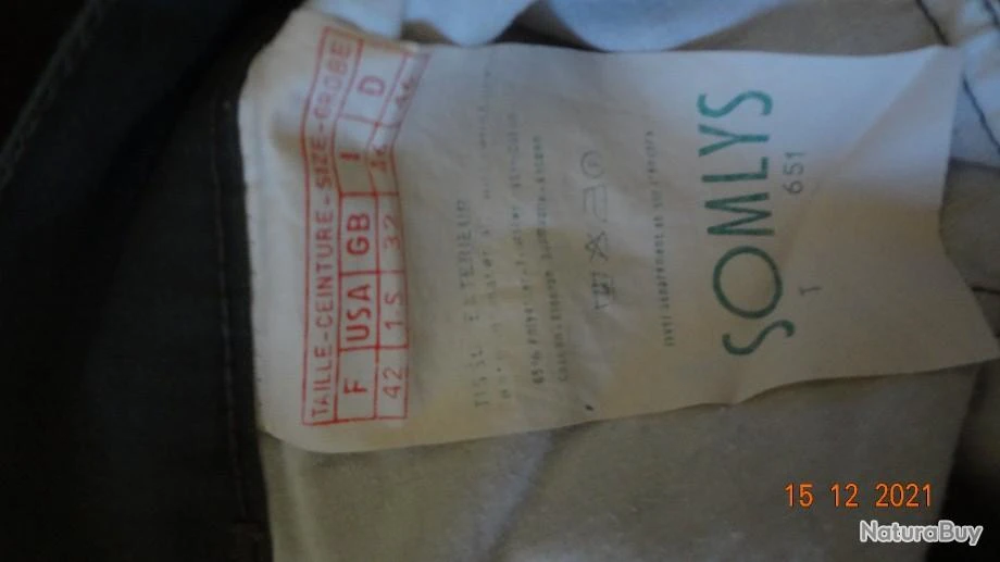 Pantalon Fuseau Somlys 5 Pantalon Fuseau Somlys – Image 3