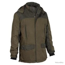 VESTE DE CHASSE PERCUSSION RAMBOUILLET KAKI TAILLE 4XL