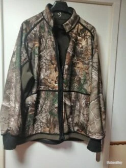 VESTE POLAIRE POWERFLEECE REVERSIBLE BROWNING XTRA/VERT -Matériel De Pêche 00003 VESTE POLAIRE POWERFLEECE REVERSIBLE BROWNING XTRA VERT