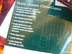 VESTE STRONGER GOSTCAMO PERCUSSION..... L -Matériel De Pêche 00003 VESTE STRONGER GOSTCAMO PERCUSSION L